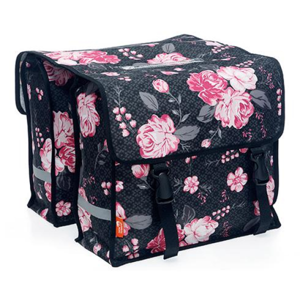 New Looxs NL tas 230 Fiori dubb vera Zwart