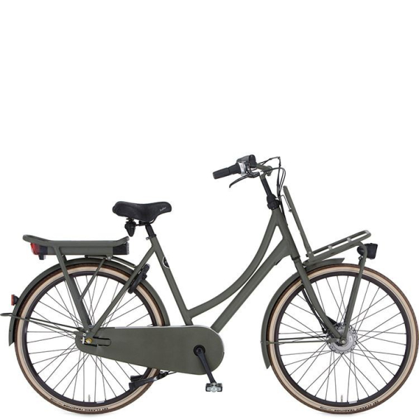 Cortina Fiets E-U4 Raw Groen DAMES 2019