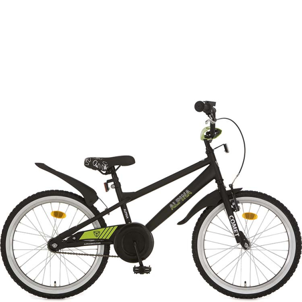 Alpina Comet Black Matt 28 JONGENS 2019