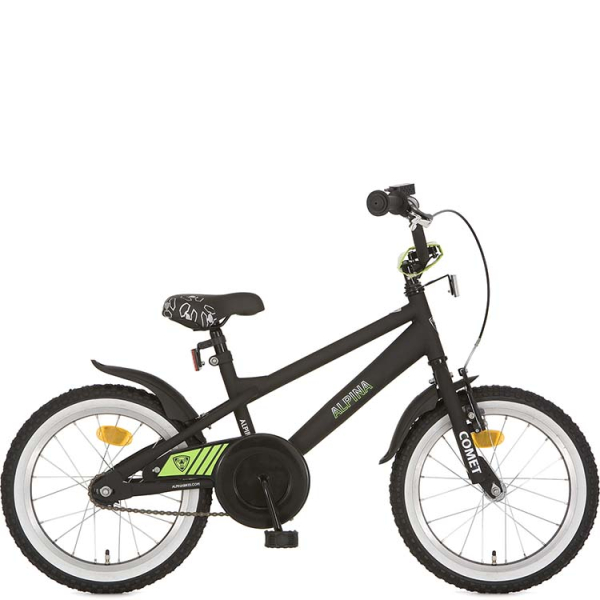 Alpina Comet Black Matt 25 JONGENS 2019