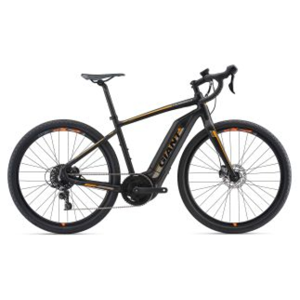 Giant ToughRoad E+ Mat Zwart HEREN 2018 - Afbeelding 2