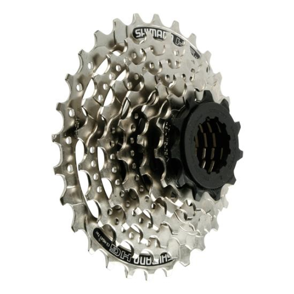 Shimano Cassette 7-Sp 11-28T CSGH41 11-13-15-18-21-24-28T Zilver