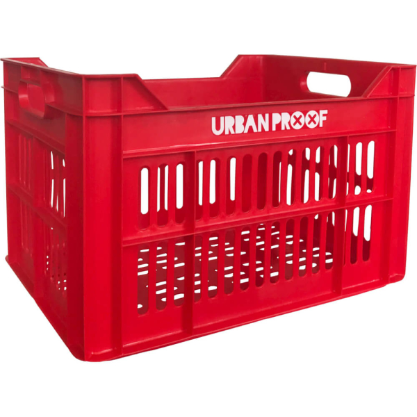 Urban UP Fietskrat 30L - Rood