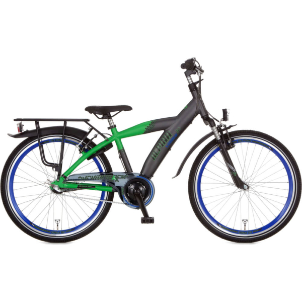 Alpina Yabber Ind. Black-Bright Green JONGENS 2019