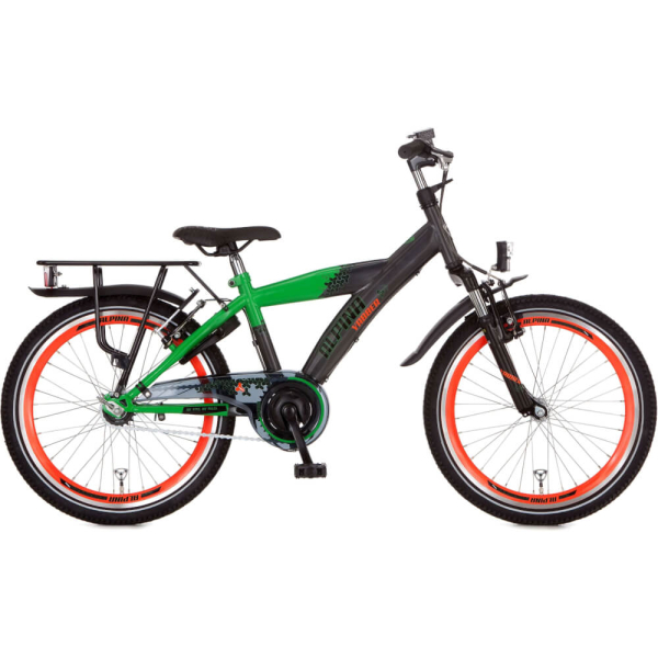 Alpina Yabber Industrial Black-Bright Green 33 JONGENS 2019
