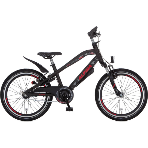 Alpina Trial Space Black Matt 31 JONGENS 2020