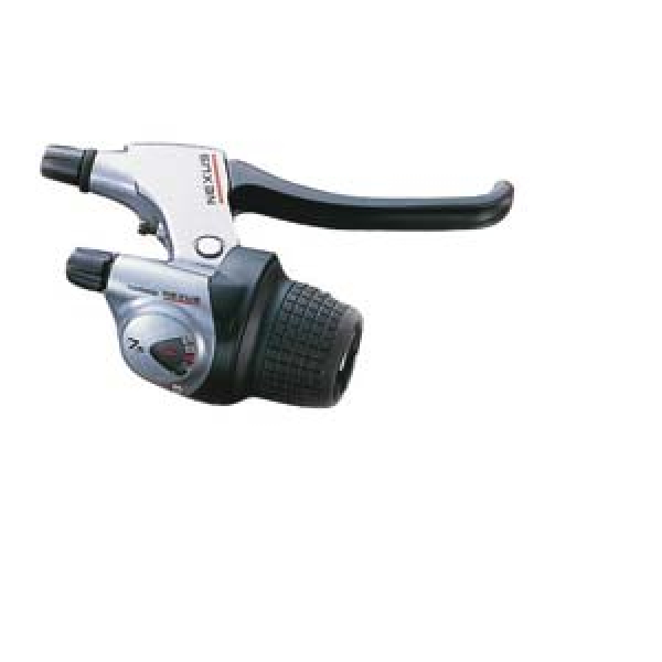 Shimano Versteller nexus 7v zilver +remgreep n/m