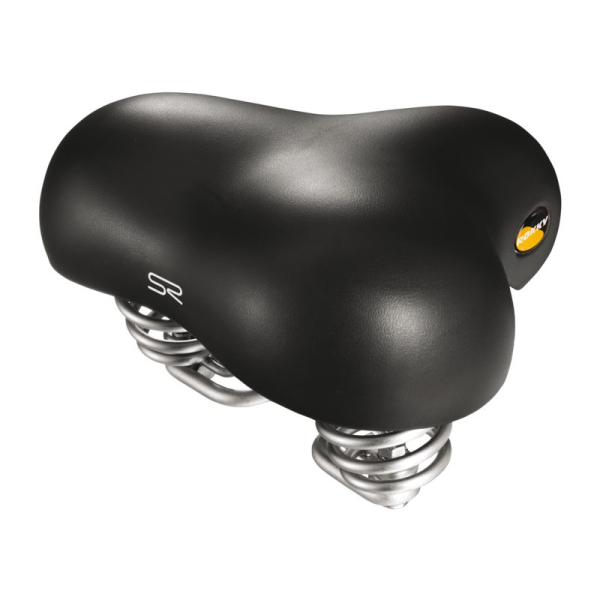 Selle Royal Zadel SR 8810 dames classic rocky relaxed rokzadel + punt gel punto Zwart
