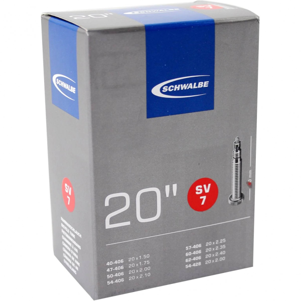 Schwalbe SV7 (20x1.50/2.50) 10415313 Zwart
