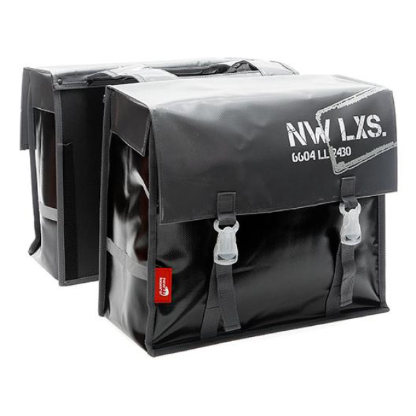 New Looxs NL dubb tas bisonyl Basic grs Grijs / Zwart