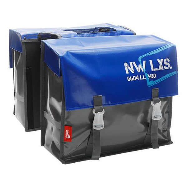 New Looxs NL dubb tas bisonyl Basic bl Blauw / Grijs