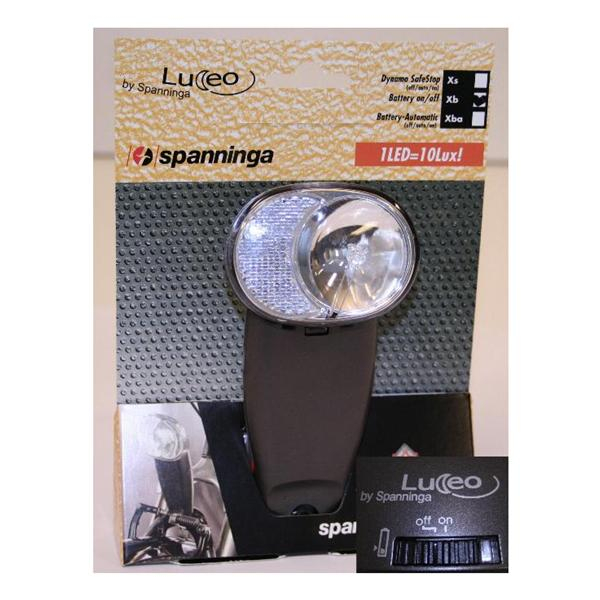 Spanninga KOPLAMP SPAN LUCEO XB LED BATT KB Grijs