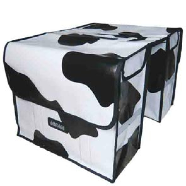 Mirage dubb tas Koe bisonyl magn Wit / Zwart