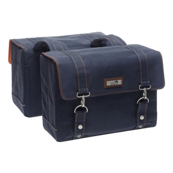 New Looxs NL dubb tas Mondi canv bl Blauw