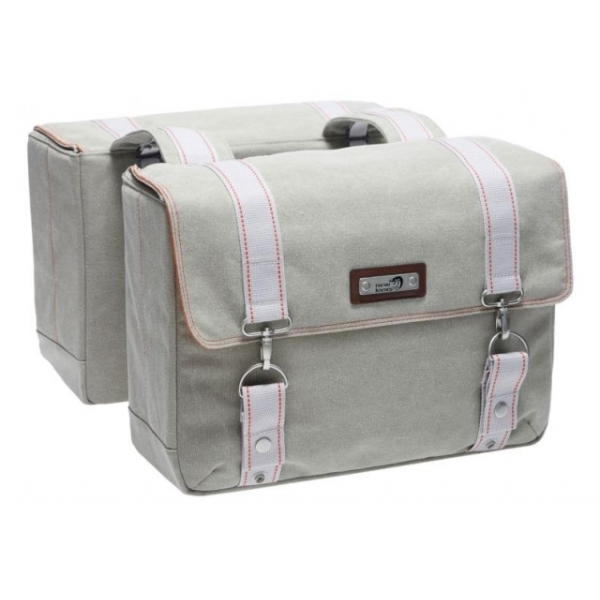 New Looxs NL dubb tas Mondi canv cool grs Grijs