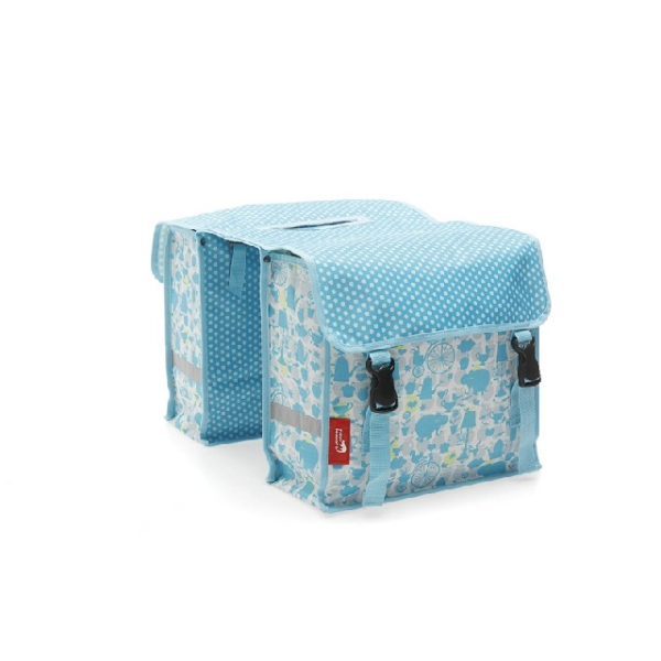 New Looxs NL dubb tas Fiori Emmy M bl Blauw