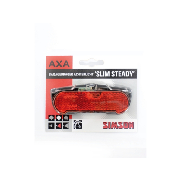 Simson 020779 Bagagedrager achterlicht "Slim" LED stand ONBEKEND