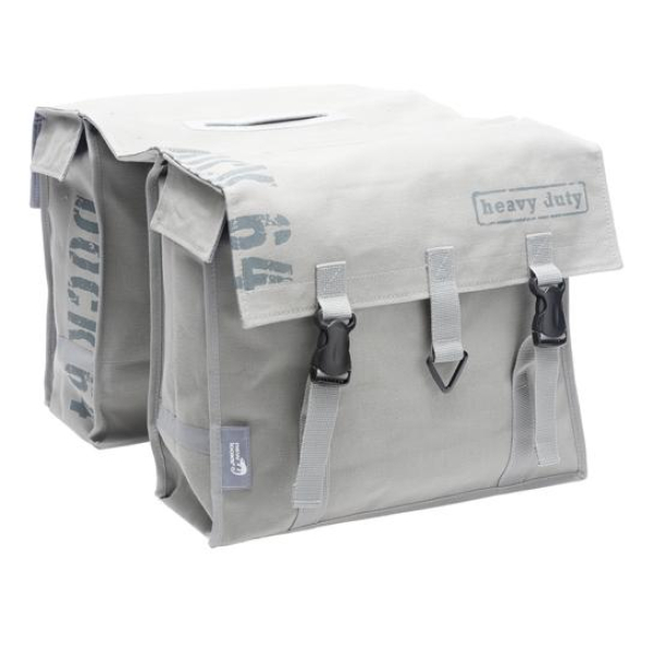New Looxs NL tas 365 Dock dubb canv grs Grijs