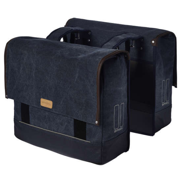 Basil dubb tas Urban Fold bl Blauw