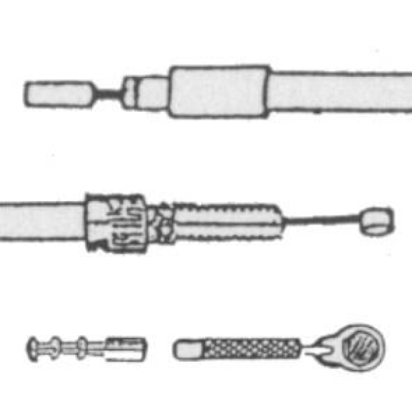 Elvedes versn kabel univ SA 6478 Zwart