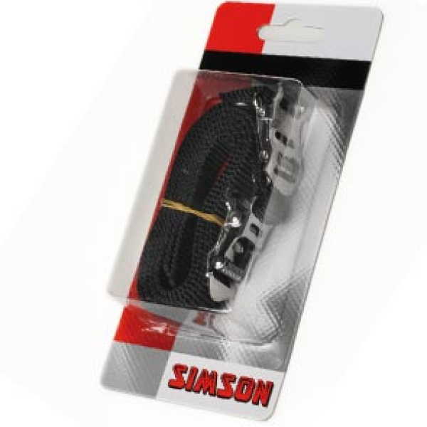 Simson 020977 Toeclipsriemen 2-stuks Black