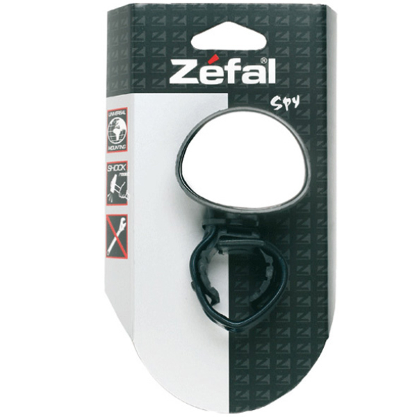 Zefal spiegel Spy snap on Zwart
