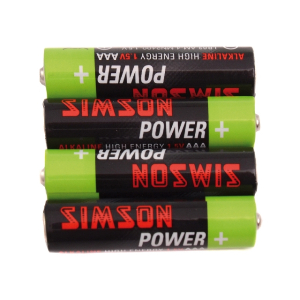 Simson Batterijen power + AAA 4stuks
