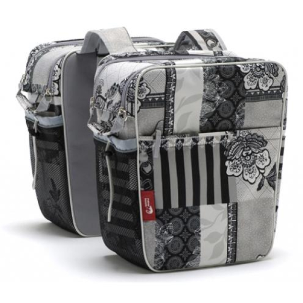 New Looxs NL tas 270 Yezz suzy black Grijs / Zwart / Wit