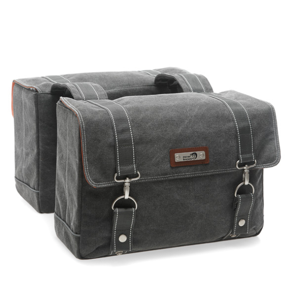 New Looxs NL dubb tas Mondi canv grs Grijs
