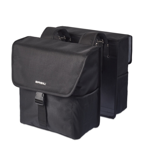 Basil Go-Double Bag 17654 Solid Black