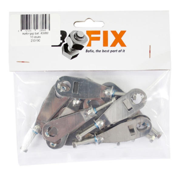 Bofix 233190 kettingspanner RVS kort model 45mm p/10 Zilver