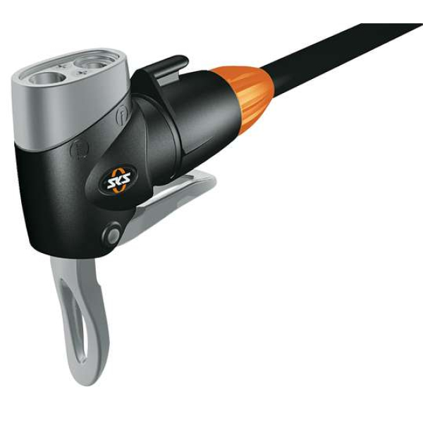 Sks POMPD SLANG RENNKOMPRESSOR M/MULTIVALVE KOP ZW Zwart