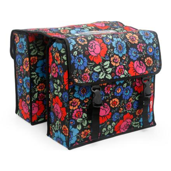 New Look NL tas 230 Fiori dubb dahlia multi MEERKLEURIG