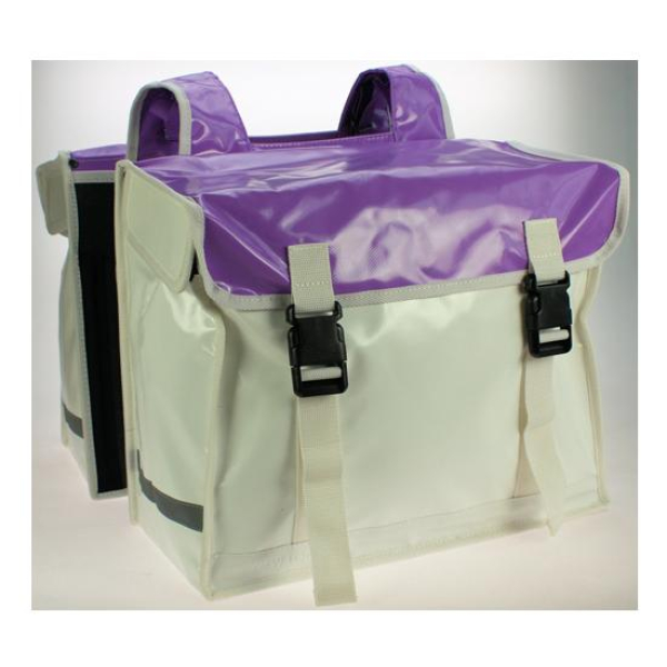 New Looxs NL tas 30 bisonyl purple/wt Paars / Wit