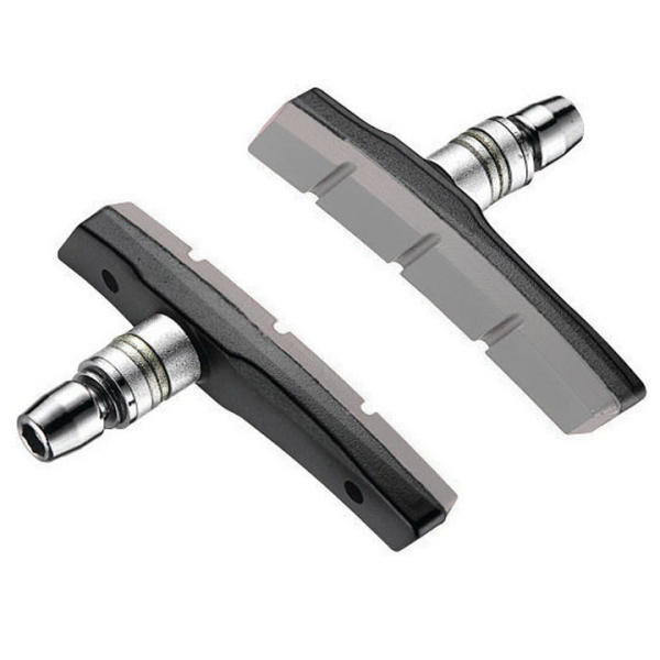 Simson 09 V-brake remschoen E-bike 80mm p/2 Grijs