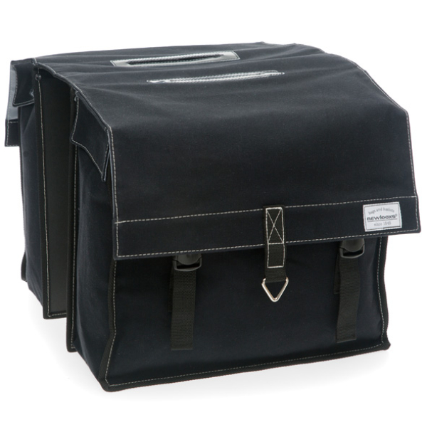 New Looxs NL dubb tas Dock canv zw Zwart