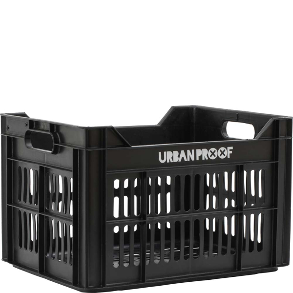 Urban UP Fietskrat 30L Zwart