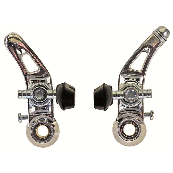 Alhonga V-BRAKE REMSET VOOR + ACHTER ZILVER