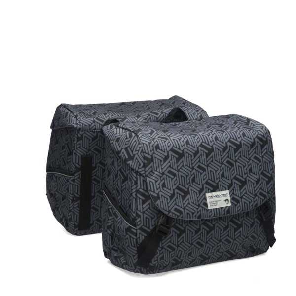 New Looxs NL tas Mondi Joy dubbel linea zwart Linia Zwart