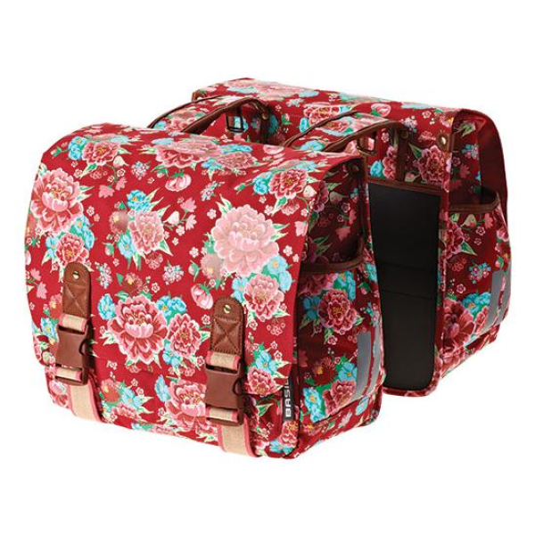 Basil dubb tas Bloom rd Scarlet Red