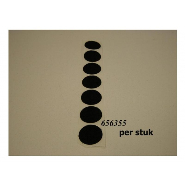 Bobike Klitteband p/4 voor+achter zitting 1250052 ZWART