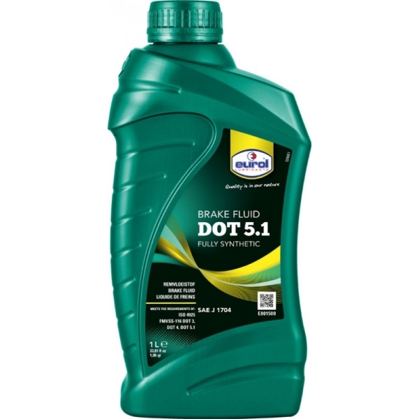 Eurol Remvloeistof DOT 5.1 250 ML Groen