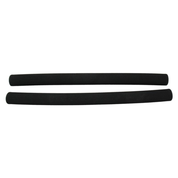 Humpert Sponsrubber stuurovertrek22,2mm, 2x400mm Zwart - Afbeelding 2