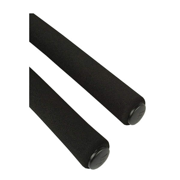 Humpert Sponsrubber stuurovertrek22,2mm, 2x400mm Zwart