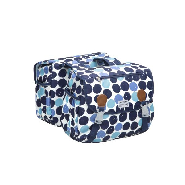 New Looxs dubbele tas Joli Dots blauw Dots Blue