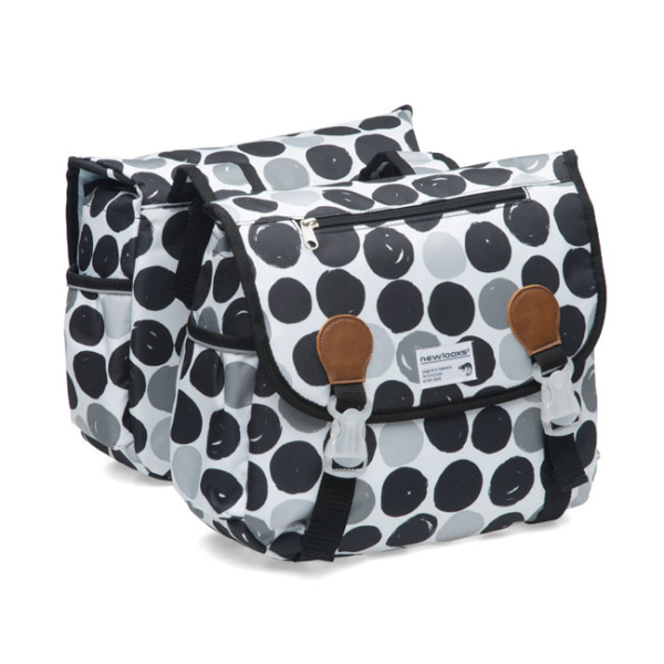 New Looxs dubbele tas Joli Midi Dots zwart Dots Black