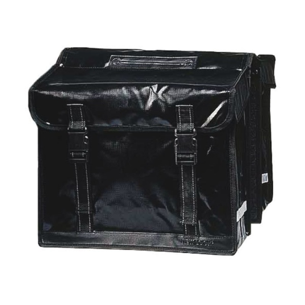 New Looxs fietstas dubbel bisonyl 46,5L Zwart