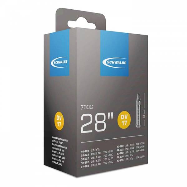 Schwalbe DV17 (28x1 5/8x1 3/8) 10429311 BLACK