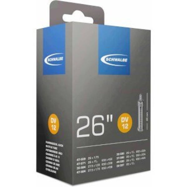 Schwalbe DV12 (26x1 3/8) 40mm 10423611 BLACK - Afbeelding 4