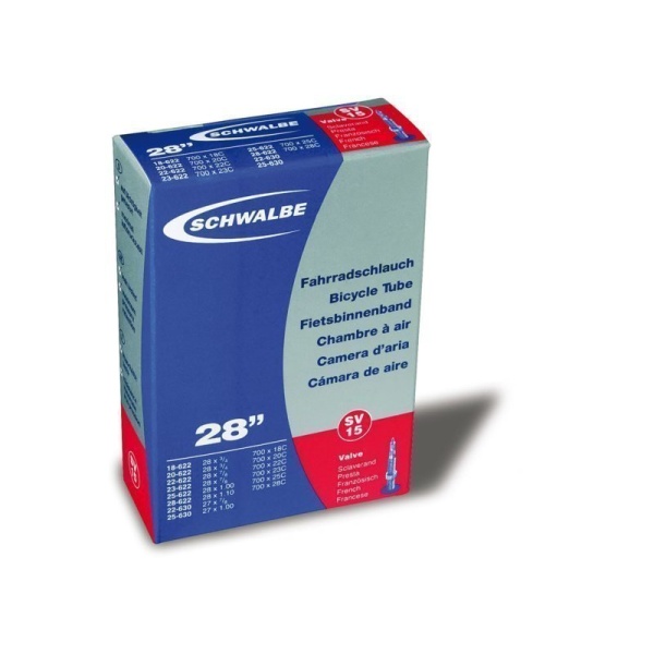 Schwalbe Bib SV15 18/28-622 FV 28x3/4-7/8-1.00-1.10 BLACK - Afbeelding 4